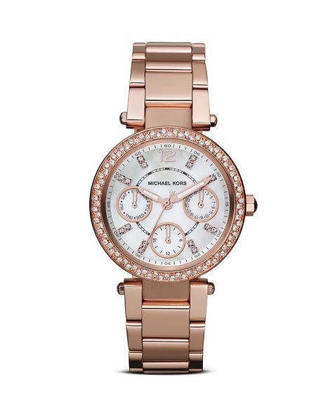 michael kors mini parker watch uk|Michael Kors parker chronograph.